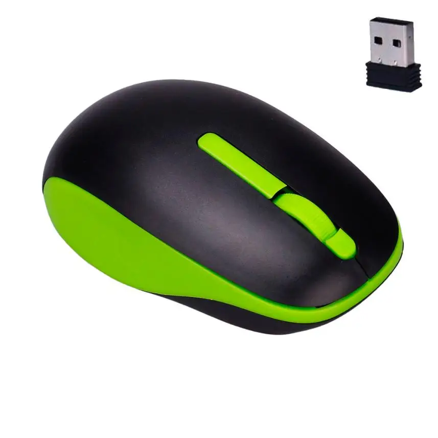 Malloom Беспроводная игровая мышь 2,4 ГГц оптическая 3 кнопки мыши приемник мышь геймер интерфейс USB для ноутбука ПК Компьютерная распродажа