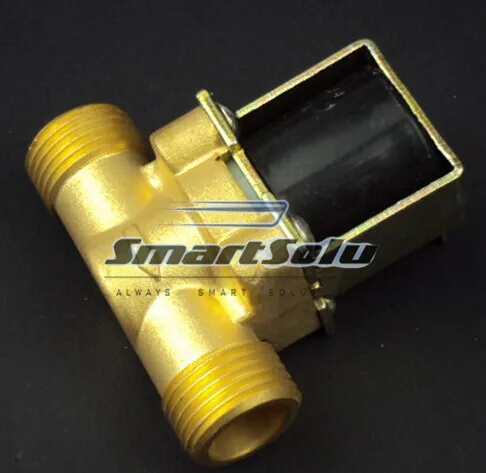 

Free Shipping 12VDC eletric Solenoid Valve 1/2" normally closed ,Copper body water valve ,have filter