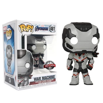 Funko pop  Movie  Avengers 4  WAR MACHINE 461#  Vinyl Figure Collectible Model Toy with  Box