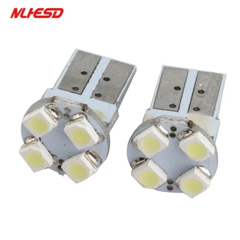 

500Pcs White 501 W5W T10 168 194 bulbs 1210 3528 4 Smd Led Canbus Signal Corner Light Bulb Door Lamp Reading Interior Lighting