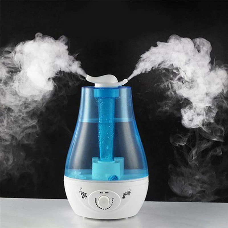 

TENSKE 3L USB Fashion Humidifier Home Decor Double Nozzle Air Diffuser Atomizer Fogger Mist For Home Office Car Dropship Apr1