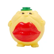 Big Mouth Clown Pet Dog Toys Puppy Chewing Sound Toy Sexy Red Mouth Pet Funny Toys Gift For Your Pets