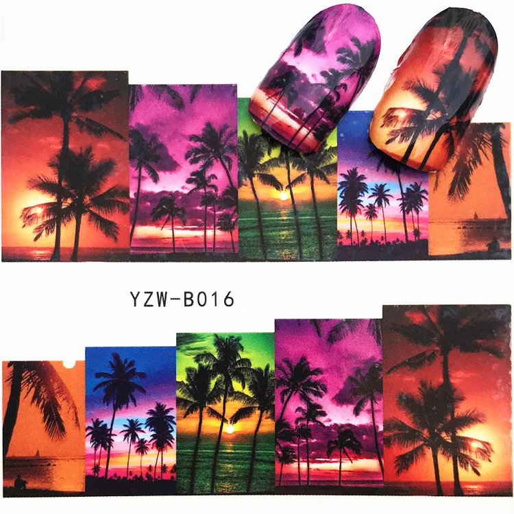 

1 pcs Skull Halloween Nail Sticker Water Decals Women White Flower Cat Butterfly Transfer Nail Art Decoration m1b6t
