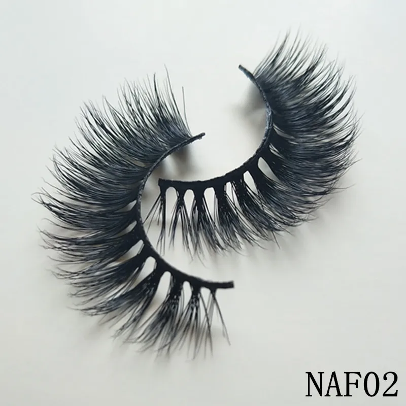 

IN USA 300pairs Mink Eyelashes 6D Super Fluffy Wispy Faux Mink Eyelashes Cat/Fox Eye Effect Dramatic Eyelash Extension Makeup