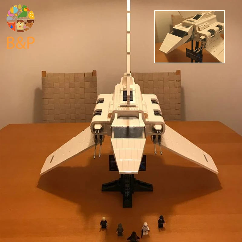 

lepin Leoging 10212 2503Pcs Star Series Wars The Assemble Shuttle Model Building Blocks Bricks Toys For Children Gift 05034