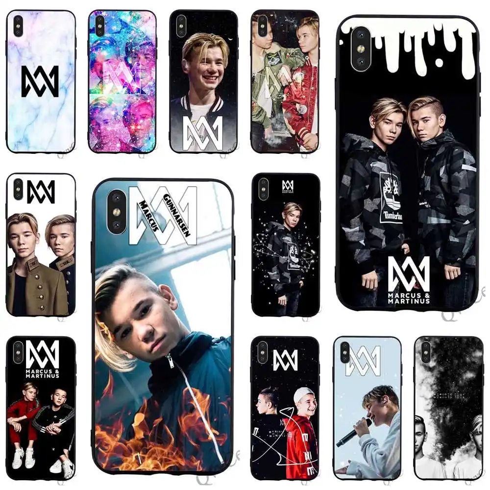 

Ultra Thin Marcus Martinus Phone Case for iPhone 6 Plus Cover 7 XR X 8 5 6S 5S SE Xs Max 11 pro Silicone