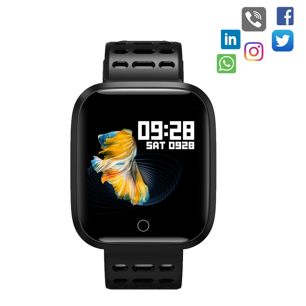 

Elephone W3 IP67 Waterproof Smart Bracelet Wristband Heart Rate Monitor Bluetooth Calling Countdown Smart watch for IOS/Android