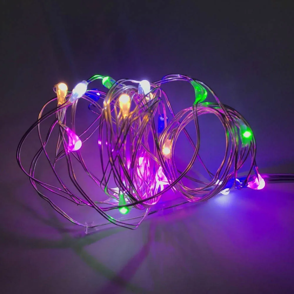 

2 Meters Length LED Bottle Stopper String Lights Halloween Christmas Wedding Party Props Supplies