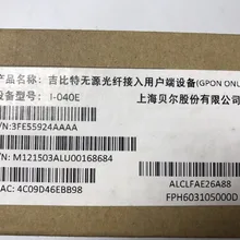 I-040E Alcatel lucent GPON ONU 12V 1A оптический сетевой терминал оптоволоконная сеть ont GE порт английская версия