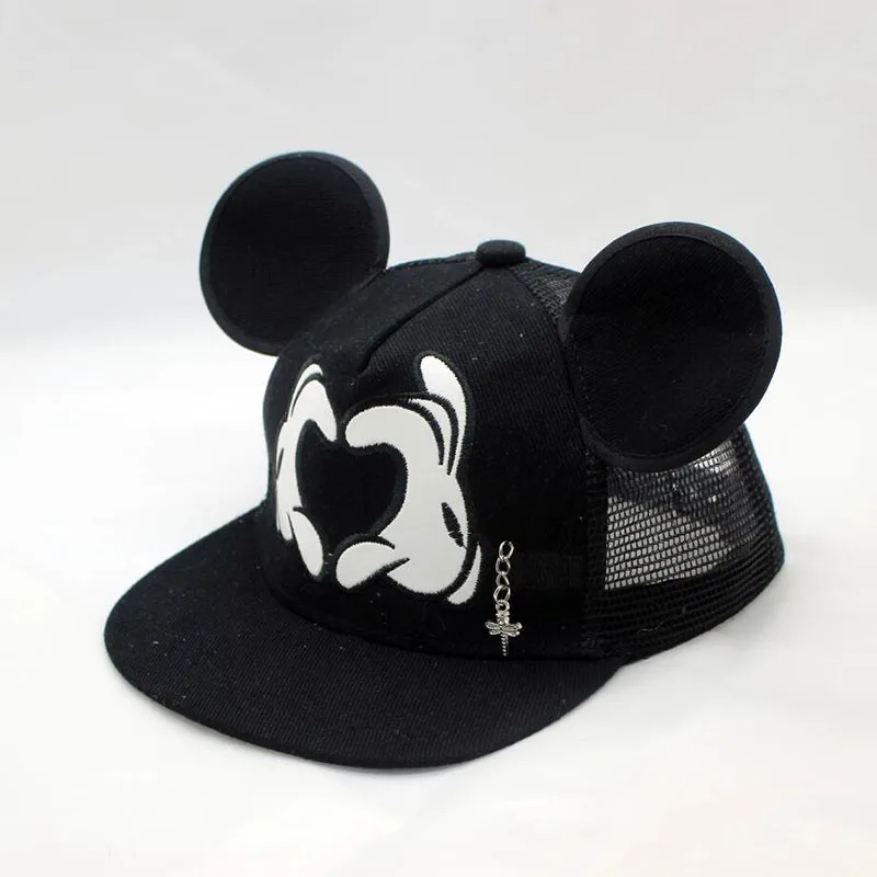 BINGYUANHAOXUAN 2017 الطفل الاطفال البيسبول قبعات 3-8 سنة الكرتون الفتيان الفتيات Snapback قابل للتعديل كاب القبعات الأطفال شقة قبعة بتصميم هيب هوب