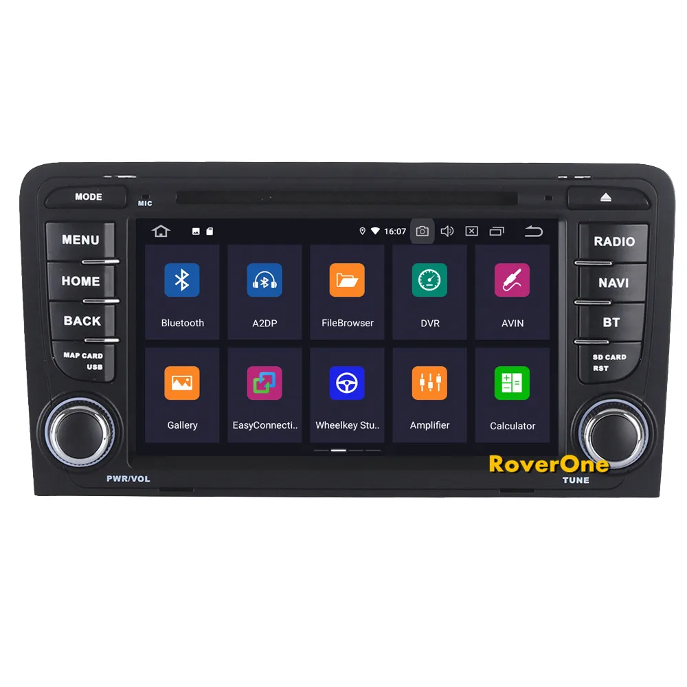 Best RoverOne For Audi A3 S3 RS3 2003 -2013 Android 9.0 Autoradio Car Multimedia Player Radio Stereo GPS Navigation Head Unit DVD 6