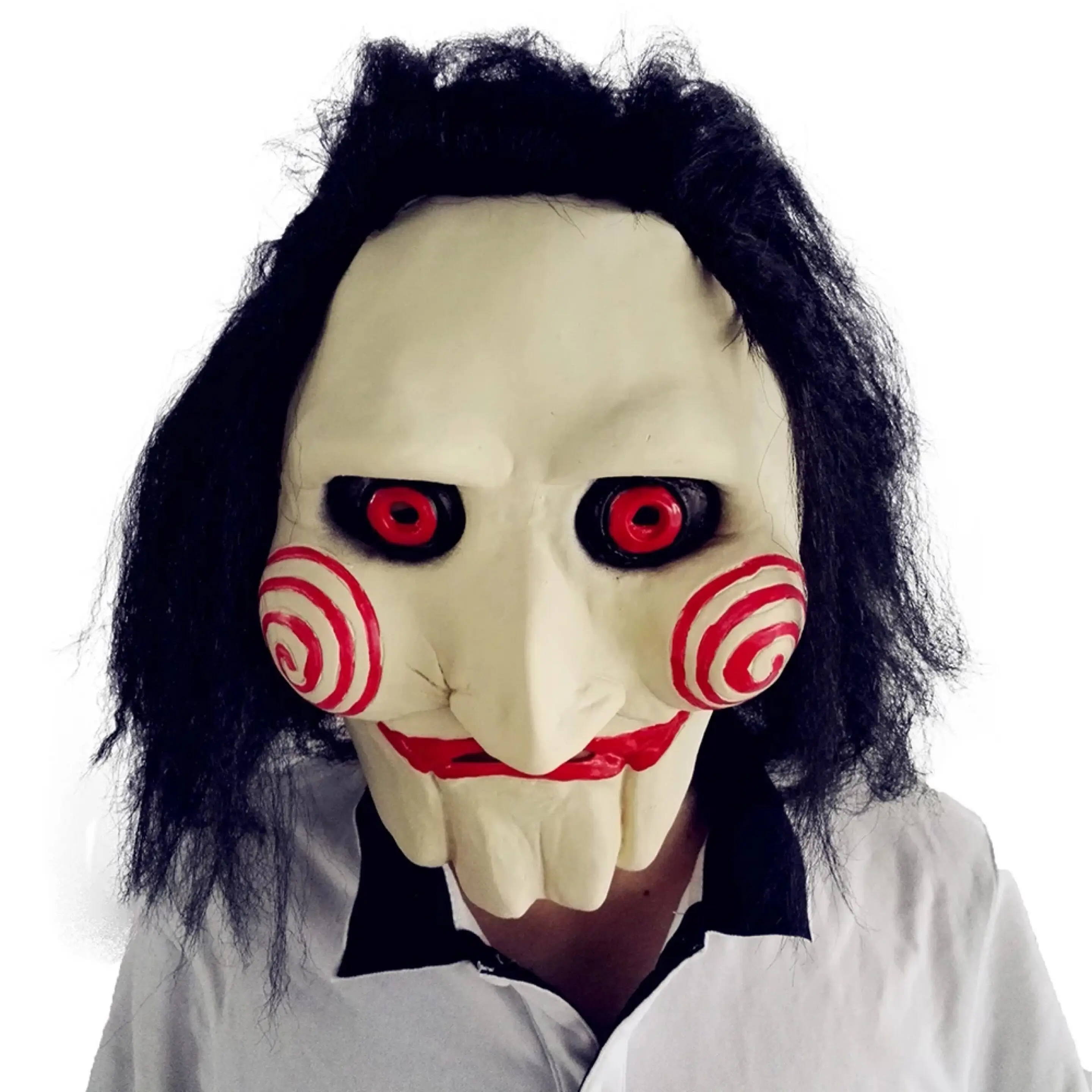 

Mask Clown Creepy Scary Halloween Clown Mask Rubber Saw Clown Movie Cosplay Props Adult Party Fancy Dress Masks