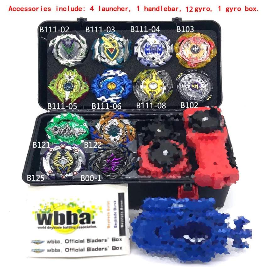 Toupie Beyblades Metal Fusion Beyblade Set Storage Box Top Bayblade burst arena 4D With Launcher Beyblade Toys For Children Boy 