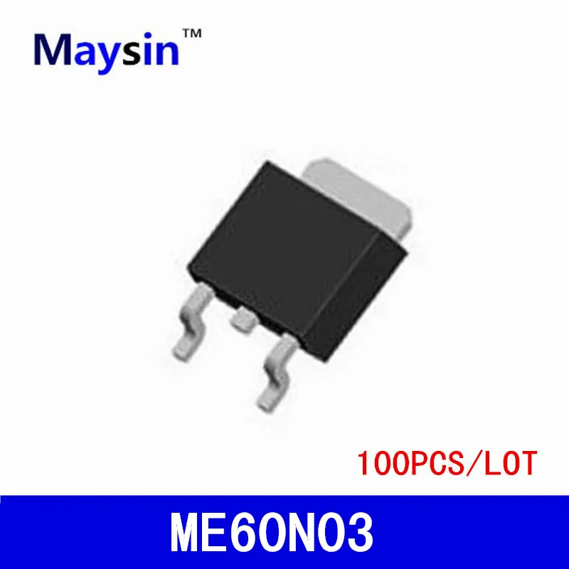 

100PCS N-CHANNEL 30V ME60N03S ME60N03 60N03 TO252 MADE IN CHINA
