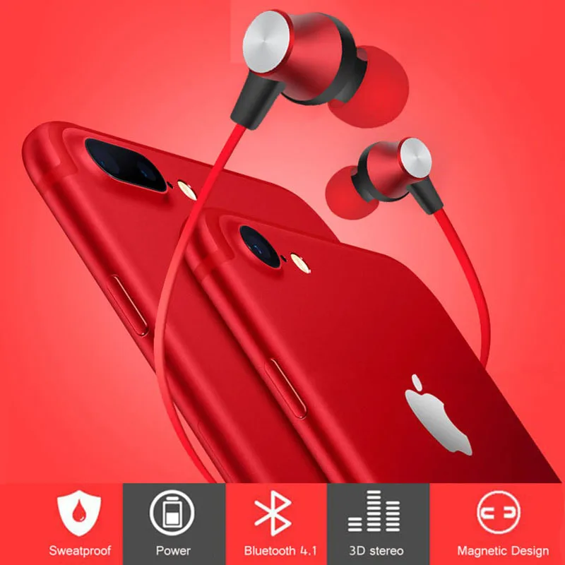 

Wireless Earphones Fone De Ouvidoaudifonos Bluetooth Earphone with Bass Casque Audifonos Earbuds for iPhone x 8 7 6