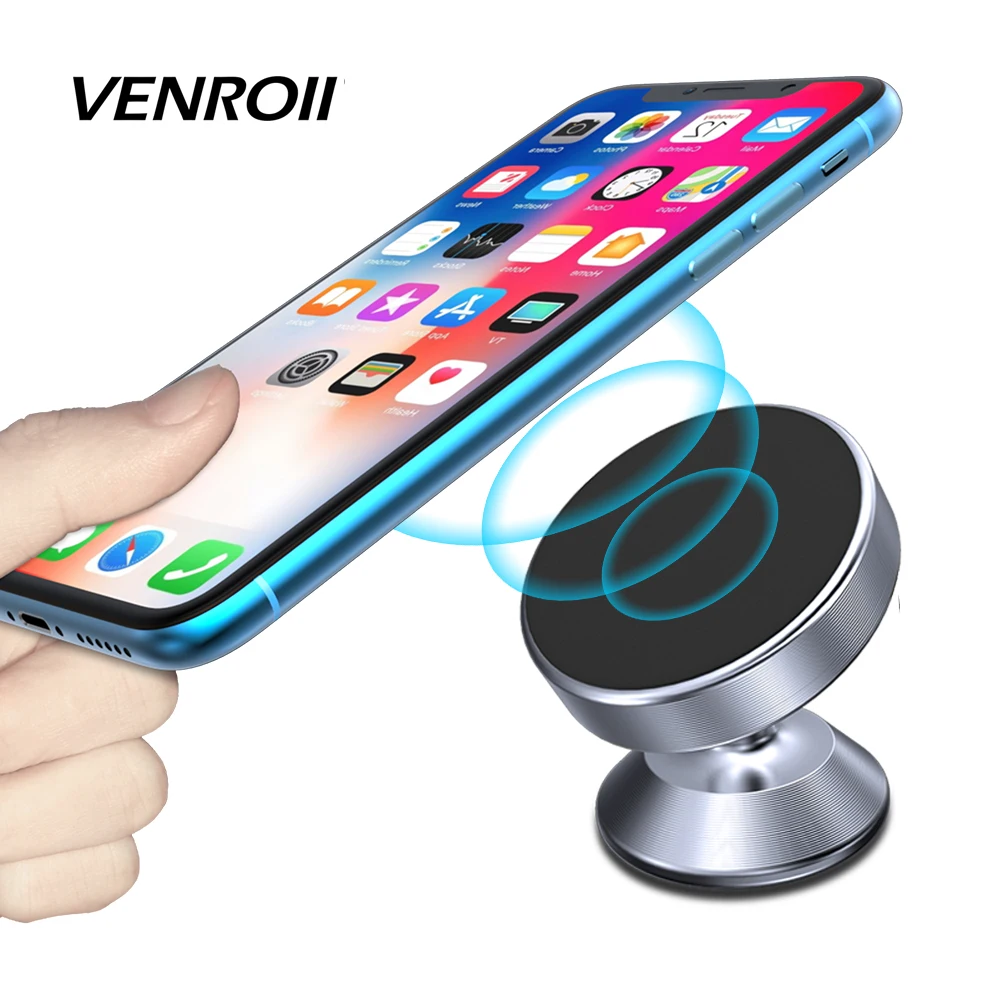 

Car Phone Bracket Magnet Dashboard Magnetic Mobile Holder for iPhone SE 6 7 8 Oneplus 360 Rotatable Smartphone Stand Accessories