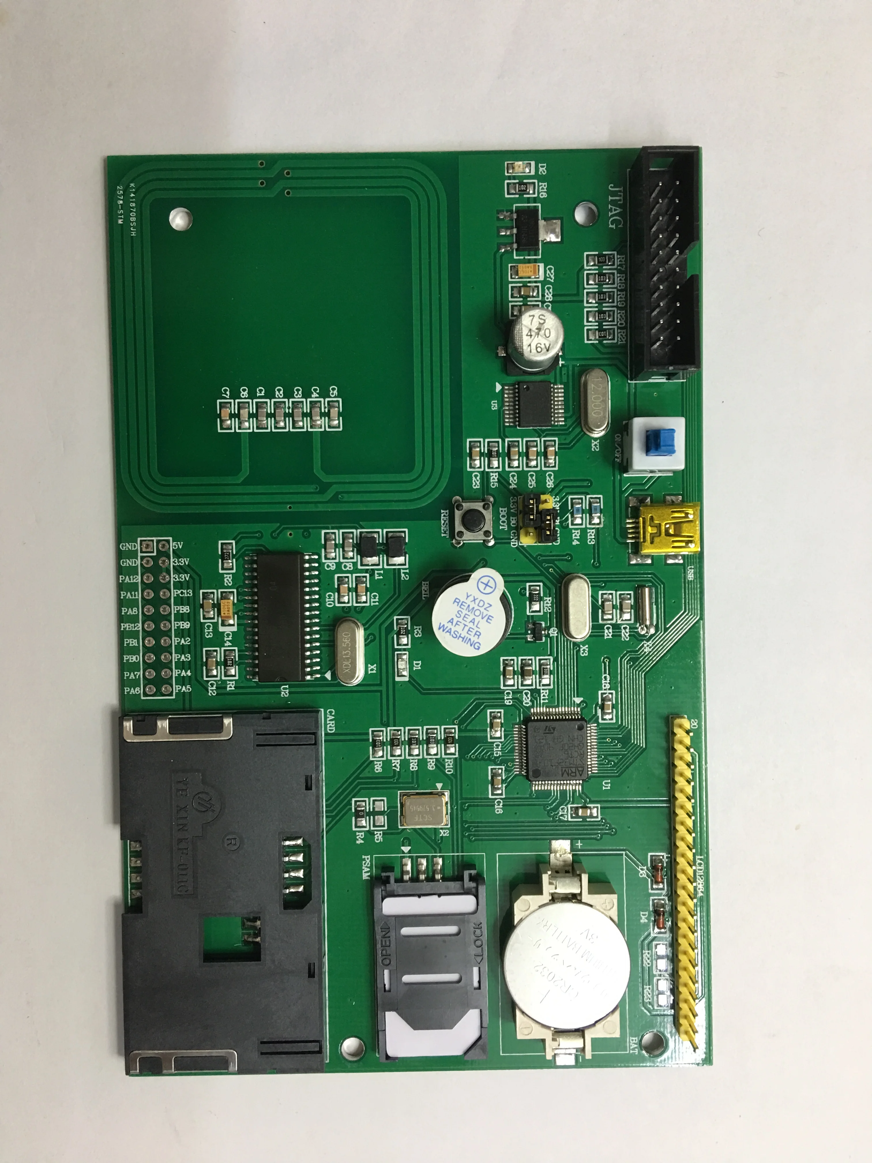 

CPU Card SAM Card RC531 Development Board FM1208 Contact CPU Card PSAM Card Consumption STM32