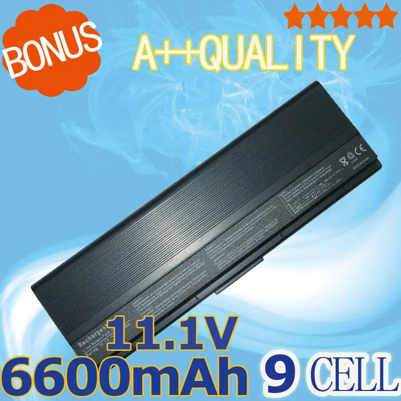 

9 CELL 6600mah 11.1v Laptop Battery 90-ND81B1000T 90-ND81B2000T A32-U6 For Asus N20 N20A U6S U6SG U6VC