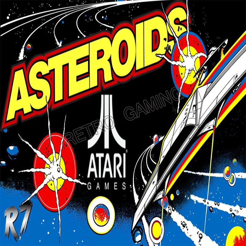 

Arcade Asteroids Video Game LED Joystick Controller For Cabinet Machine