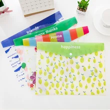 100 ПК A4 Водонепроницаемый ПВХ Bill папка для документов папка Билл сумка для канцелярских принадлежностей