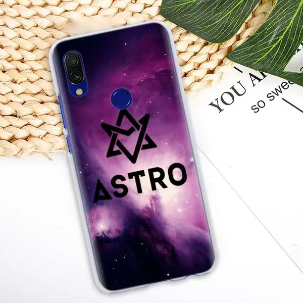 Чехол для мальчиков KPOP ASTRO band для Xiaomi Redmi Note 7 Pro 7 6 5 Plus 5A 6A 4X S2 GO Pocophone F1 чехол для телефона Coque - Цвет: 04