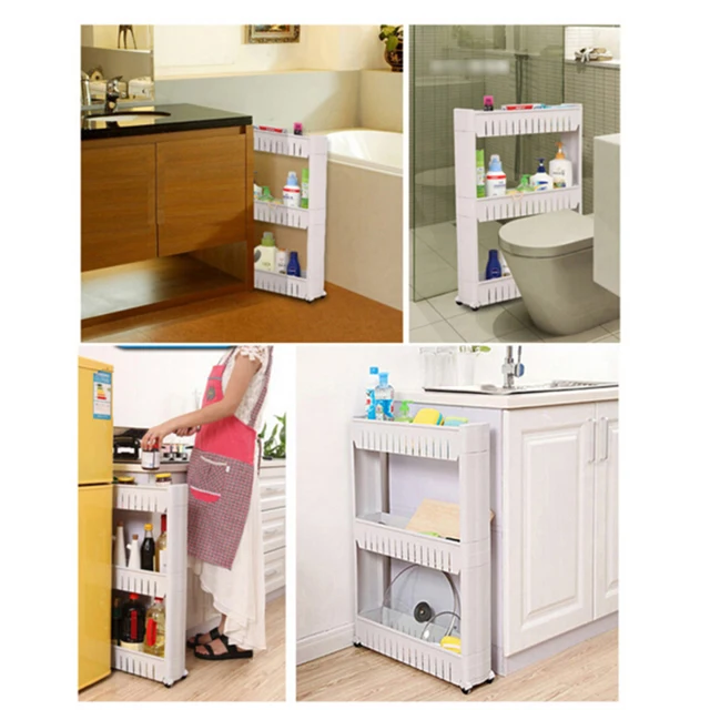 Online Shop 1 Pz Bianco Gap di Stoccaggio Scaffale Per Cucina ... Online Shop 1 Pz Bianco Gap di Stoccaggio Scaffale Per Cucina ...