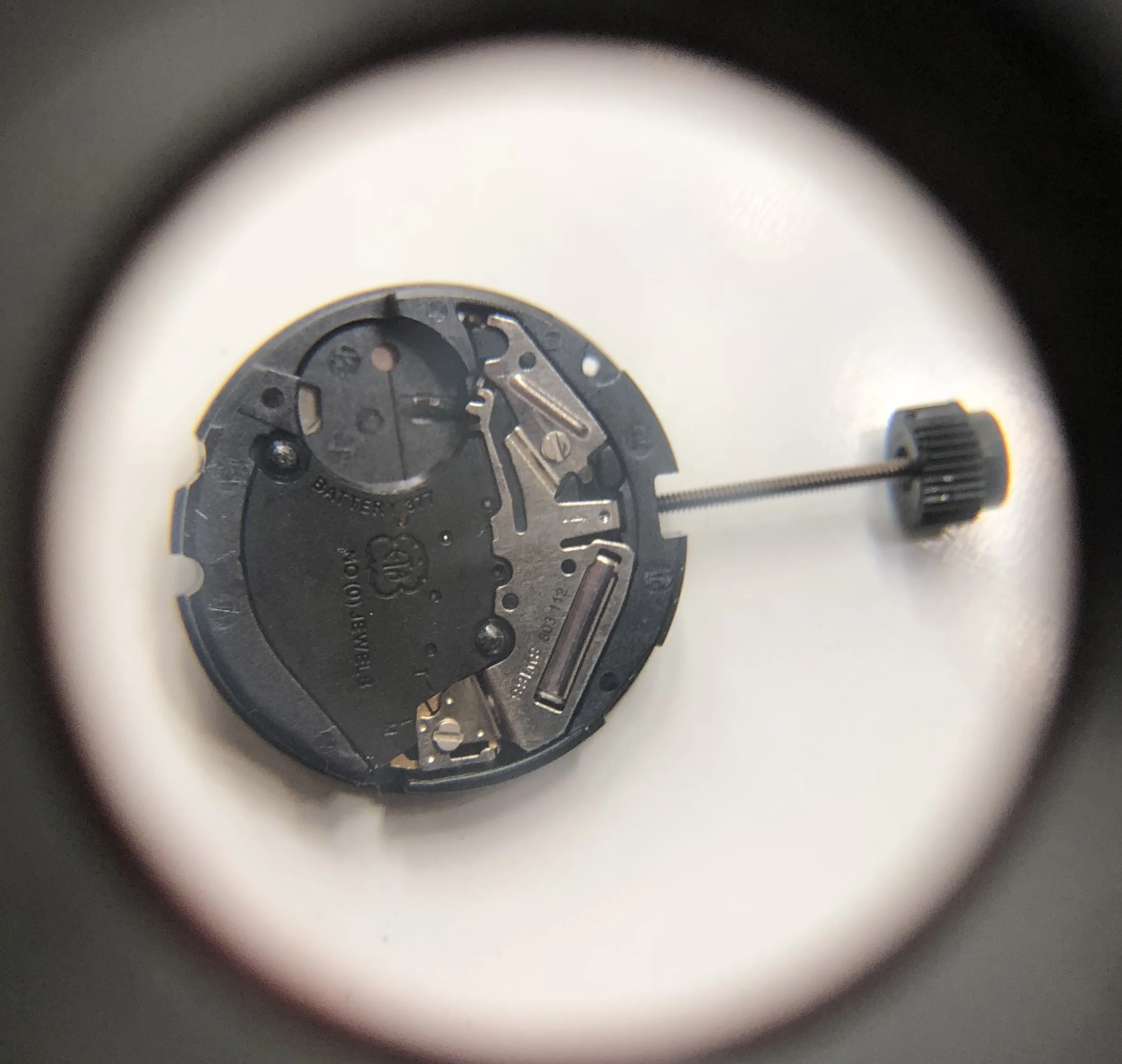

Watch accessories original Swiss ETA 803.112 movement three needle quartz movement does not contain batteries