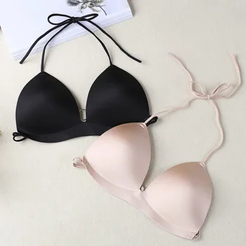 

Srogem 2019 New Bralette Soft Wireless Lingerie Push Up Sexy Bra Triangle Tops Soutien Gorge Seamless Bra Underwear For Women