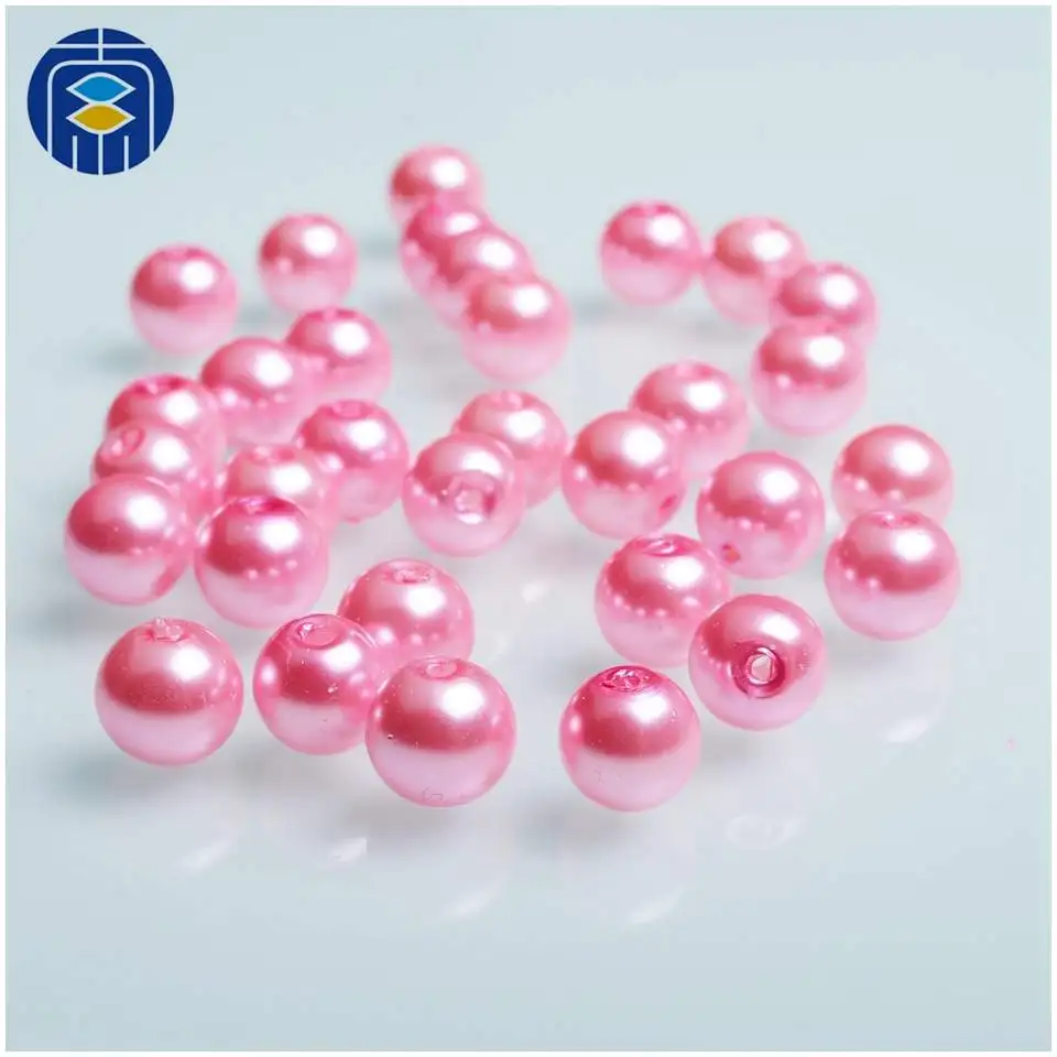 VARIOUS COLOURS AVAILABLE 100 GLASS PEARL 8mm CRAFT BEADS
