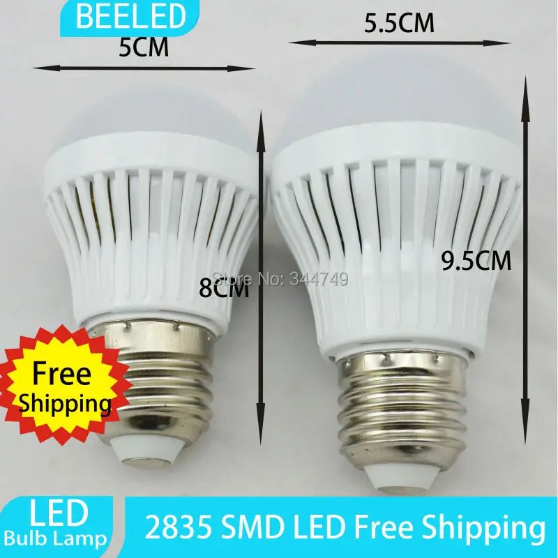 Светодиодная лампа E27 3 Вт 5 7 9 12 220 В 10 шт./партия|light accessories|light bowlight smoking |