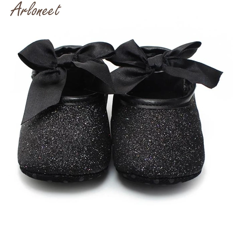 2017 new Glitter Baby Shoes Sneaker Anti slip Soft Sole Toddler high
