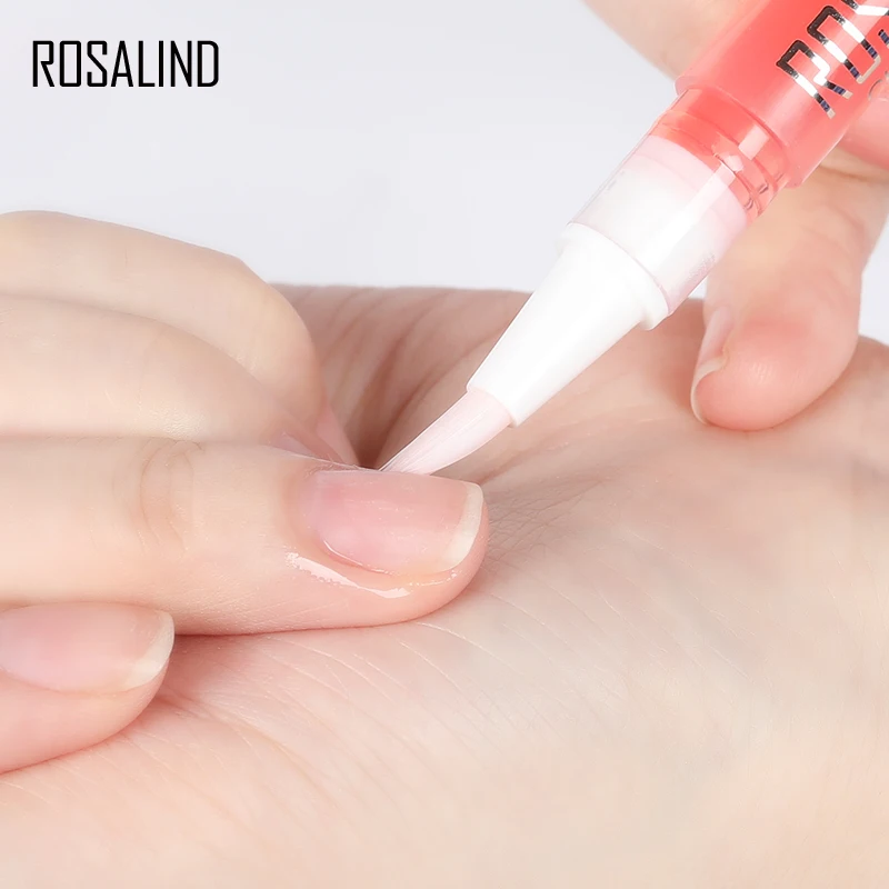  ROSALIND Nourishment Oil Pen Cuticle Nutrition Oil Moisturizing 3ml Rose Flavor Manicure Nail Art N
