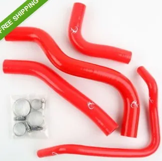 

Red Silicone Radiator Cooler Hose Kit For Honda CB600F HORNET 2003-2006 04 05