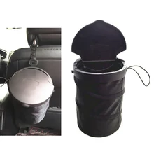 Автомобильный портативный мешок для мусора складной держатель мусорного ящика коробка для солнцезащитных очков сумка для хранения ящик для отходов авто аксессуары