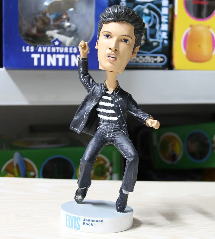 Elvis Presley Jailhouse Rock и 1957 год в золоте 2 вер. NECA головка молотки 21 см фигурка с