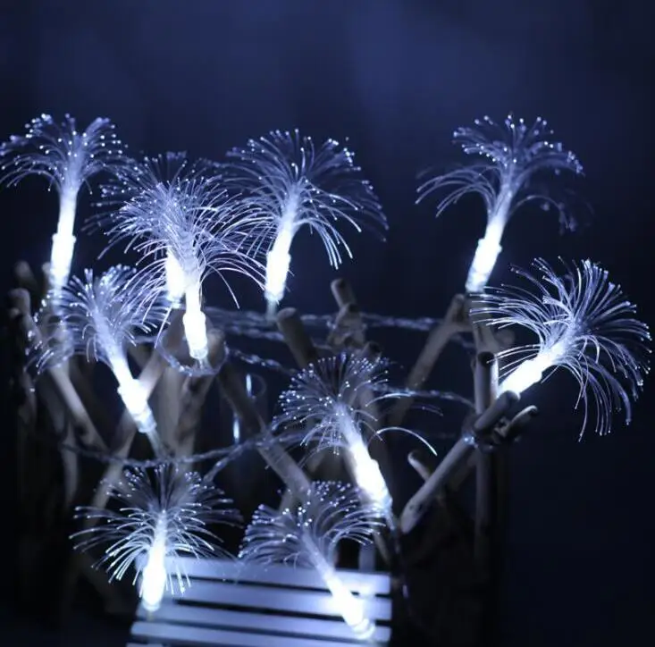 

LED Christmas string light decoration holiday coloured light battery box lamp string 1.2m 10led