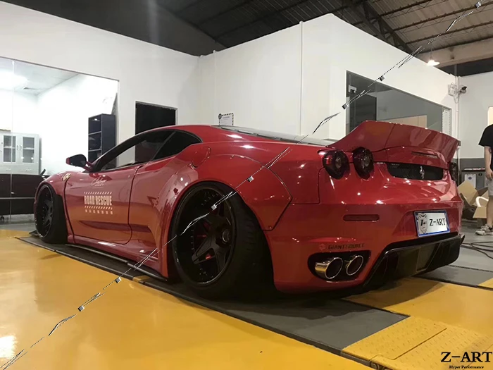 Z-ART комплект расширителей колесных арок ДЛЯ Ferrari F430 refit body kit для Ferrari F430 tuning body kit F430 retrofit body kit аэродинамический комплект