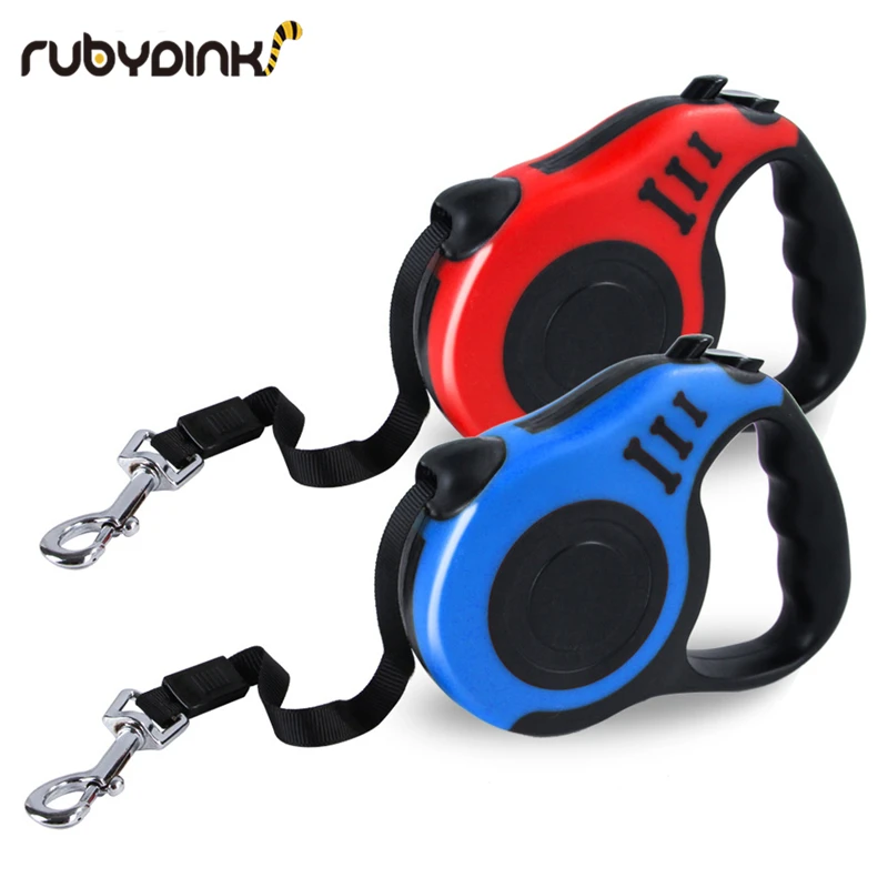 

3M/5M Dog Leash Automatic Retractable Dogs Walking Lead Leash Pet Dogs Cat Lead Extending Traction Rope for small medium Dog