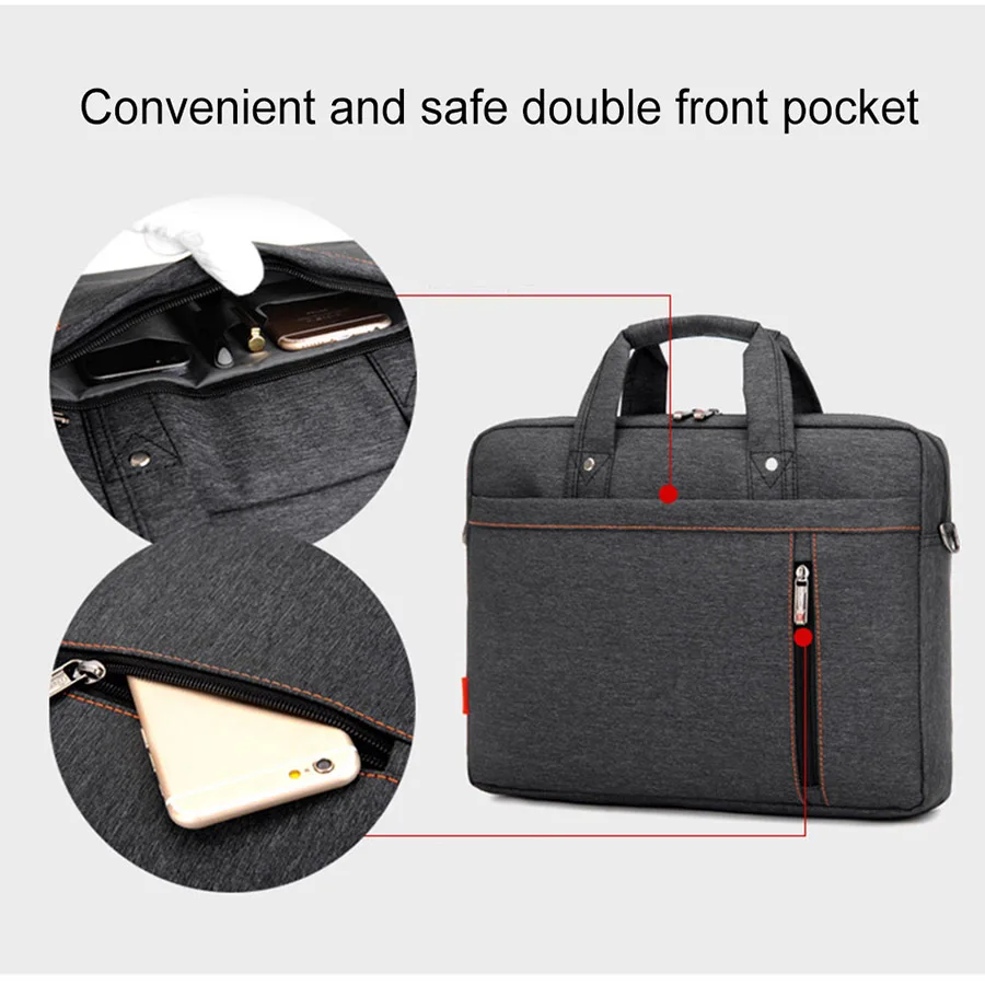 Universal Laptop Bag 13 14 15.6 inch Waterproof Nylon Sholder Bag for Macbook Air Pro Lenovo ASUS Dell HP Notebook Handbag Case (29)