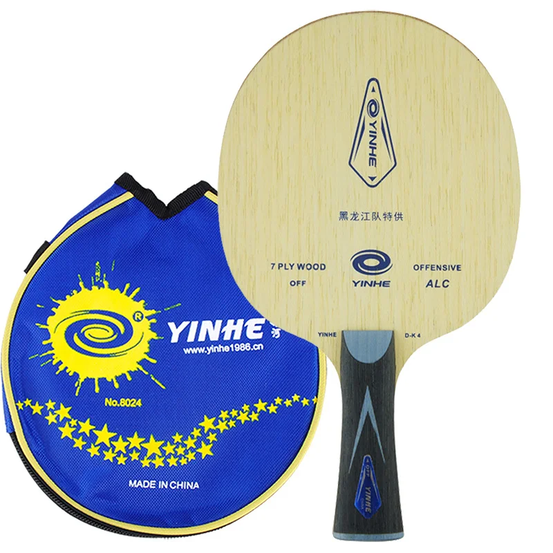 Натуральная Yinhe Galaxy Dk 4 alc / Dm6 7w провинциальных углерода Настольный теннис лезвие