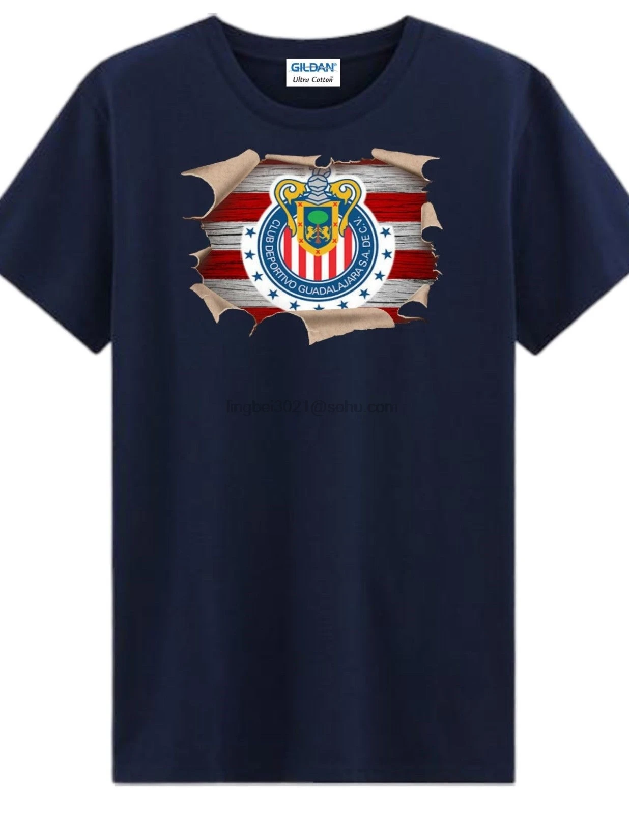 

T-SHIRT CHIVAS DE GUADALAJARA 100% COTTON 100% PRESHRUNK