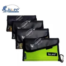 Ilure Рыболовная Снасть Мягкая приманка сумка Мягкая приманка крючок сумка для хранения многофункциональная уличная водонепроницаемая рыболовная Сумка для снаряжения