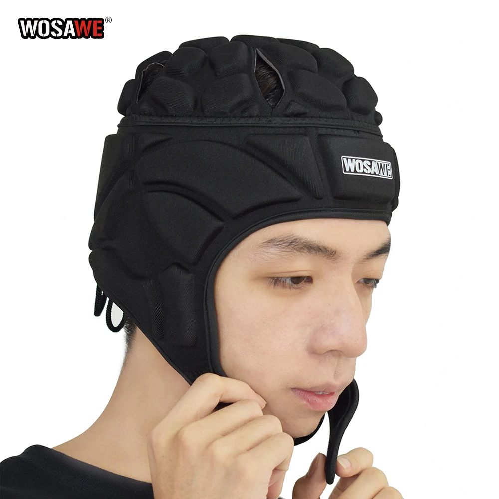

WOSAWE Motorcycle Headgear Protective Gear Men Women Sports Ice Hockey Guard Goalie Hat Head Protector Soccer Goalkeeper Helmet