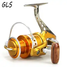 12 1 shaft without clearance metal reel metal aluminum main body fishing reel fishing wheel Rotary