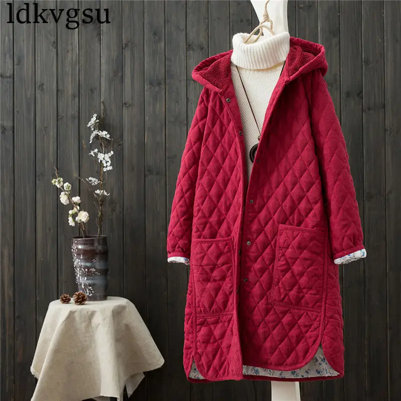 women's coat with oversized hood