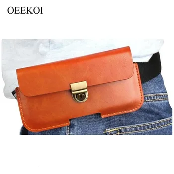 

OEEKOI PU Leather Belt Clip Pouch Cover Case for Vodafone Smart N9/Smart N8/Smart Prime 7/Smart prime 6/Smart 4 power