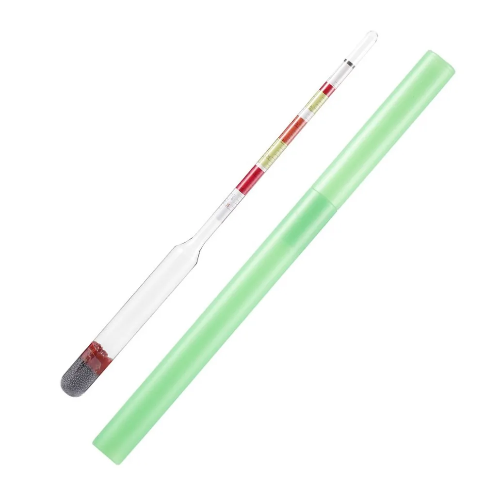 3 Scale Home brew Hydrometer Wine Beer Cider Alcohol Testing Making