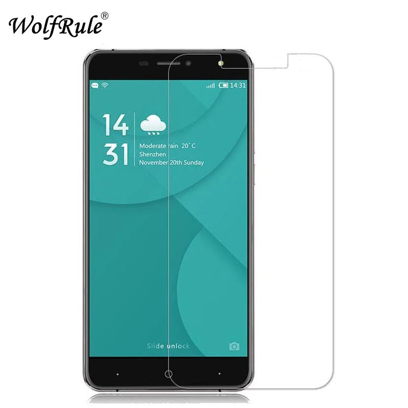 

2PCS sFor Doogee X7 Screen Protector Glass Tempered Glass For Doogee X7 Pro Glass For Doogee X7 / X7 Pro Toughened Film WolfRule