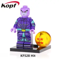 KF528 строительные блоки Gargon Ball Z цифры хит Krillin Золотой Фрезер Vogeta Gotenks действие кирпич куклы подарок для детей игрушки