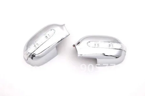 

High Quality Chrome Mirror Cover With LED Side Blinker for Toyota Corolla 93-97 free shipping